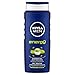 Nivea Men Energy Shower Gel, 500 ml - Pack of 6