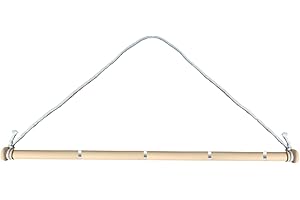 Beyeutao Wood Tapestry Hanging Rod Adjustable Tapestry Hanger 40-70CM Tapestries Hanging Poles Tapestries Hanger Telescopic Rods for Walls