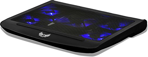 NOTEBOOK LAPTOP KÜHLER COOLER STÄNDER- 5 x LÜFTER – 2 x USB – 10 – 17″ ZOLL - 6