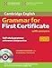 Produktbild Cambridge Grammar for First Certificate with Answers and Audio CD 2nd Edition (Cambridge Books for Cambridge Exams)