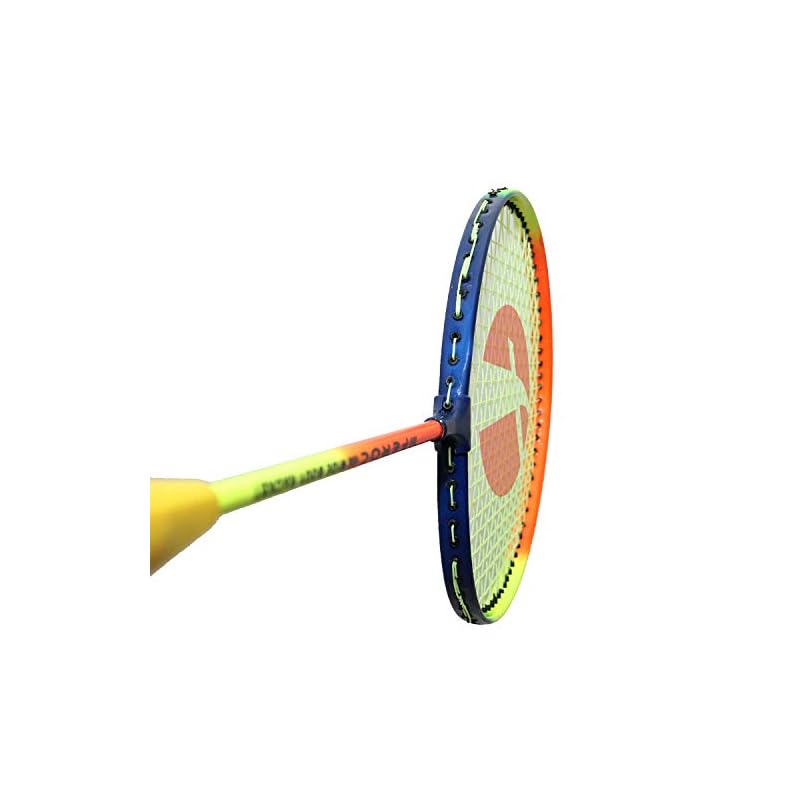 Buy Feroc Badminton Racket Set of 2 with 3 Pieces Feather shuttles with