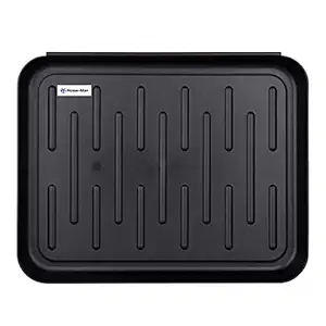 Home-Man Pet Food Tray - Dog Food Mat and Cat Food Mat - Best Pet Bowl Mat for Containing Spills, Waterproof Boot Tray Mat - Shoe Tray Mat (Set of 1)