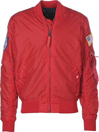 Preisvergleich Produktbild Alpha Industries Herren Jacken / Bomberjacke MA-1 TT Nasa rot 2XL