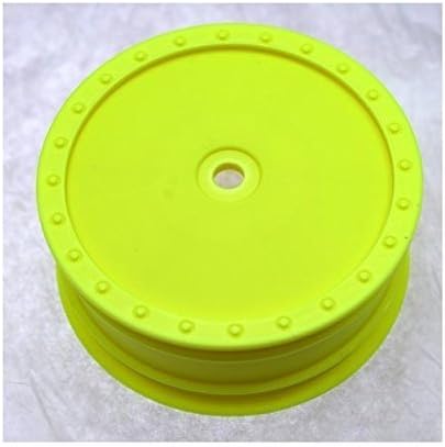 DE Racing BBD4Y Buggy Wheels Fits Durango V3 Front - Yellow by DE Racing