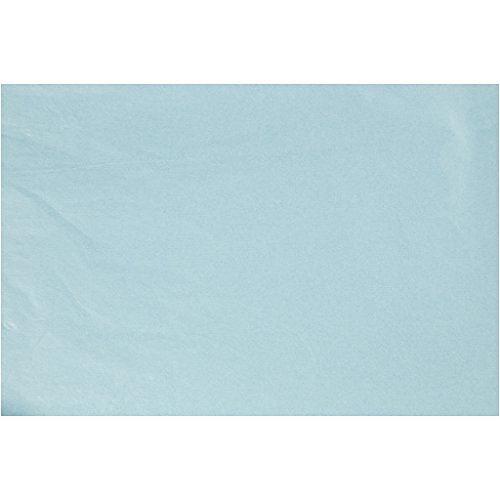 Seidenpapier, Blatt 50×70 cm, 14 g, hellblau, 25Blatt - 2