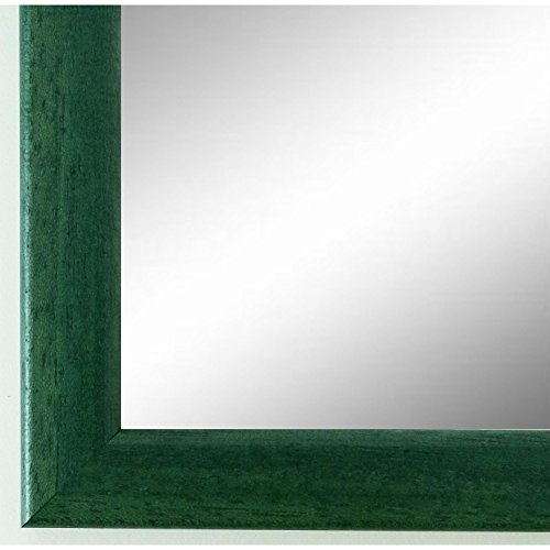Spiegel Wandspiegel Badspiegel - Hannover 2,4 - Dunkel - Grün - 200 Größen zur Auswahl - handgefertigt - DIN A3 (29,7 x 42,0 cm) - AM - Modern, Vintage