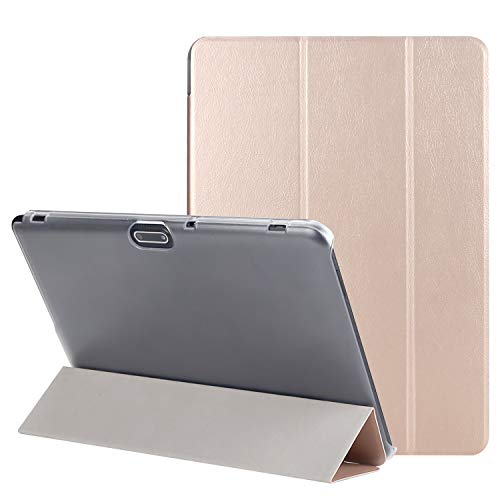 BEISTA Coque Étui Universel Tablette de 10 Pouces,Housse Protection Tablette 10"/10.1" pour Samsung,Huawei,YOTOPT, YESTEL,VANKYO, TOSCIDO,BEISTA ect.(Gold)