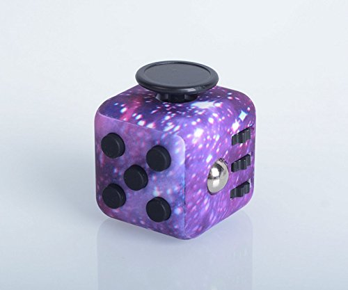 KOTiger Mini Fidget Cube entlastet Stress und Angst für Kinder Adult Divert Achtung (Lila) - 2
