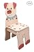 Fantasy Fields by Teamson Happy Farm Childrens Wooden Playtime Farm Yard  Chair - Pig TD-11324A2-PIG