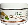 HorticoGreens Natural & Organic/Pesticides Free - Kasthuri Turmeric Powder| 50 Grams
