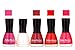 Fashion Bar Nail Polish in Voilet Purple,White ,Mauve ,Red ,Lotus Pink Shades RS.278.00