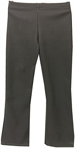Junction 10 Girls Elasticated Waist Pull Up School Trousers, Pull On Stretch Rib Trousers