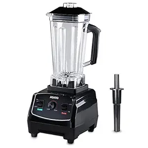 AGARO Grand Professional Blender/Grinder/Mixer, 2000W, 2 Litres BPA Free Jar, Commercial heavy duty blender, High Power & Speed Blender, 100% Copper Motor, Pulse Function, 8 Leaf Stainless Steel Blade