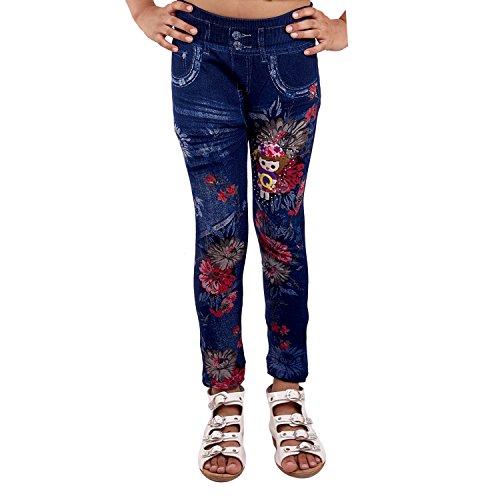 Ziva Fashion Girls Floral Printed Blue Denim Jeggings RS.349 (78.00% Off) - Amazon Ziva Fashion Girls Floral Printed Blue Denim Jeggings RS.349 (78.00% Off) - Amazon