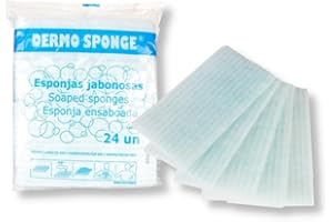 SUMINISTROS MEDICOS JMEDIS JMEDIS Dermo Sponge Esponjas Jabonosas, 10 Paquetes, 240 Unidades