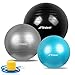 Produktbild Weich Gymnastikball von 55cm 65cm 85cm inkl. Ballpumpe, Anti-Burst 500kg Maximalbelastbarkeit Sitzball Pezziball Swissball Fitnessball Yogaball im Gym-Home-Büro für Damen Herren
