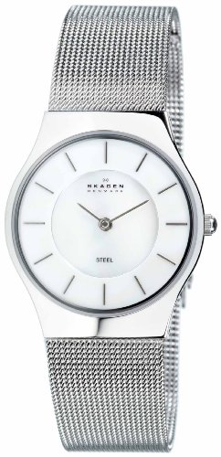 Preisvergleich Produktbild Skagen Damenarmbanduhr Slimline Stahl 233SSSMP
