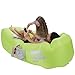 Produktbild LazyTube aufblasbare Liege, sehr strapazierfähig, aufblasbares Sofa für Camping, Reisen, Pool, Strand, Garten, mit dehnbaren Taschen, Sicherungspflock und Flaschenöffner, mit  detaillierter Anleitung (evtl. nicht in deutscher Sprache), in Sekunden aufblasbar, Laim