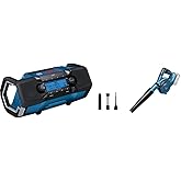 Bosch Professional 18V Bluetooth-Lautsprecher - Akku Lautsprecher Für Baustelle & Garten