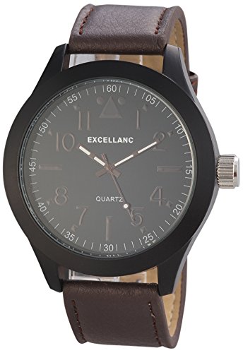 Excellanc Herren-Armbanduhr XL Analog Quarz verschiedene Materialien 295071000171 Excellanc Herren-Armbanduhr XL Analog Quarz verschiedene Materialien 295071000171
