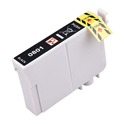 PerfectPrint Kompatibel Tinte Patrone Ersetzen für Epson Stylus Photo P50 R265 R285 R360 RX-560 585 685 PX-650 660 700W 710W 720WD 730WD 800FW 810FW T0801 (Schwarz/Cyan/Magenta/Gelb/Licht-Cyan/Licht-Magenta, 14-pack) - 2