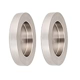 Contenido del envío: 2 klebbare mango conchas para puertas correderas de cristal, plantilla de montaje, instrucciones de montaje