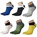 Produktbild Shenye Herren socken Männer Mesh Meias Sports Laufen Fünf Finger Zehensocken