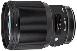 Sigma 85mm f/1.4 DG HSM Art Lens for Canon DSLR Camera