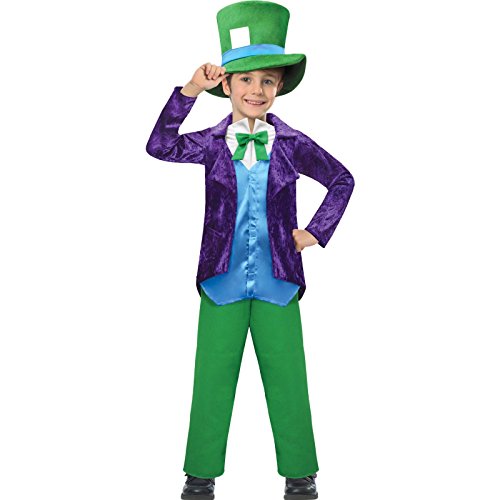 Top Hatter Costume - Age 7-8 Years