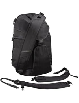 Flashstar 2in1 Kamerarucksack mit Sling-Bag-Funktion (DSLR Foto Rucksack, Schnellzugriff, flexibles Tragesystem...