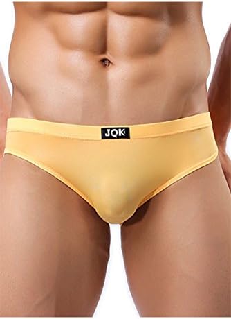 Louis Rouse Men's Comfortable Soft and Cool Briefs Underwear (S, Orange)
