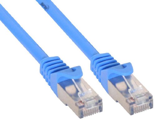 InLine 72533B SF/UTP Patchkabel (0,3 m) blau