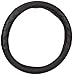 Price comparison product image Lampa Dedon 33043 Faux-Leather Steering Wheel Cover for Wheel Diameters 37 cm to 39 cm Black