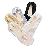 Unsere One Size Fits all - Halbsocken exklusiv für Damen sind aus umweltfreundlichen und äußerst hautverträglichen Materialien hergestellt. Die Kombination aus 95% Baumwolle + 5% Elasthan garantiert höchsten Tragekomfort und Verträglichkeit auf Ihrer Haut.