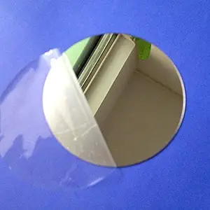 BIGIMALL Acrylic Silver Mirror Sheet Circle 2mm 12 inch Diameter Pack of 1 pcs (2mm, 12