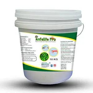 ANFOTAL NUTRITIONS Anfolite Pro Zeolite Water and Soil Probiotics for Aquaculture Pond (10 Kg Bag)