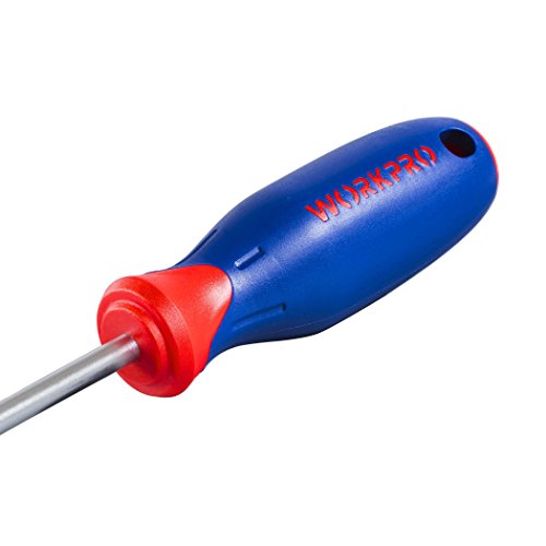 WORKPRO 37-tlg. Schraubendreher-Set mit Bitsatz, für Rauchmelder, Reinigungswerkzeuge, Tapeten, Akkuschrauber, Werkzeugkoffer, Gartenwerkzeug - 4