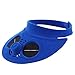 Produktbild PINEsong Solar Ventilator Schirmmütze Outdoor Sports leeren Zylinder mit solarbetriebener Ventilator Lüfterkühlung Ventilator Kappe Basecap Golf Cap mit Solar Ventilator, Kappe mit Lüfter (C)