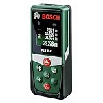 Bosch Télémètre Laser Connecté PLR 30 C Connexion Bluetooth, Portée 30 m 0603672100