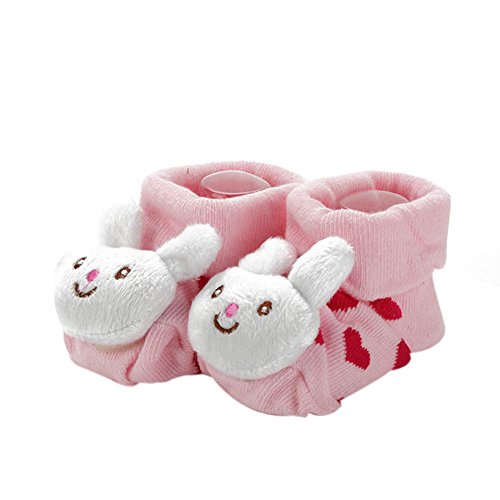 Etosell Kids Baby Unisex Newborn Animal Cartoon Socks Cotton Shoes Boots J