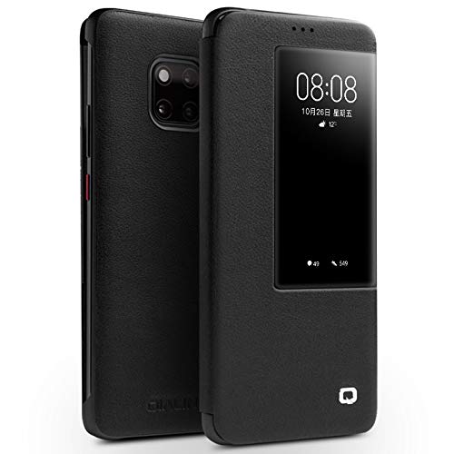 Qialino Compatible pour Huawei Mate 20 Pro Coque,Étui Fenêtre d'affichage Intelligente des Message Qialino Compatible pour Huawei Mate 20 Pro Coque,Étui Fenêtre d'affichage Intelligente des Message