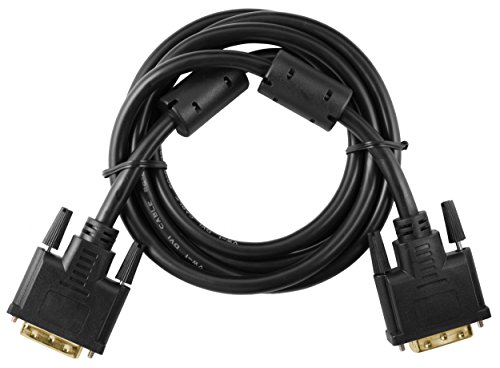 mumbi DVI Kabel 24+1 polig – DVI auf DVI Verbindungskabel 1.80m vergoldet - 3