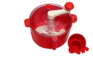 CBOX Atta Roti Dough Maker- for Home Tool - Atta Maker, Atta Machine, Atta Chakki 3 in 1 for Kitchen, Atta Maker (red)