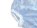 Haian Adult Incontinence Pull-on Plastic Pants Lace Panties (Large, Blue)