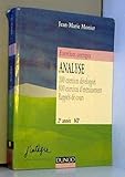 Analyse : 200 Exercices développés, 800 exercices d'entraînement, rappels de cours, 2ème année MP