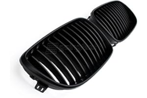 GOINGFAST Pour BMW Série 1 E81 E82 E87 E88 Calandre Haricot Grille Noir Mat Cabrio Coupé