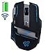 Produktbild UrChoiceLtd® 2017 Actme V5 Mäuse 2.4GHz Wireless Maus-Wiederaufladbar 2400dpi Pro Schlacht 6 Tasten Optische Usb Gaming Maus