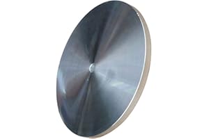 SEIWEI 6" Aluminum Disc Master Lap Base Plate for Flat Abrasive Wheels/Backer-Disc/Slant Cabber Polishing Machine