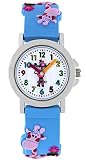 Pacific Time Kinder Uhr analog Quarz mit Silikonarmband 20137