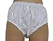 Produktbild PVC-Hosen (Slips, Höschen) glänzend weiß, Schwere PVC, wasserdicht. 4 Größen (Size 1 (M)) (Size 2 (L))